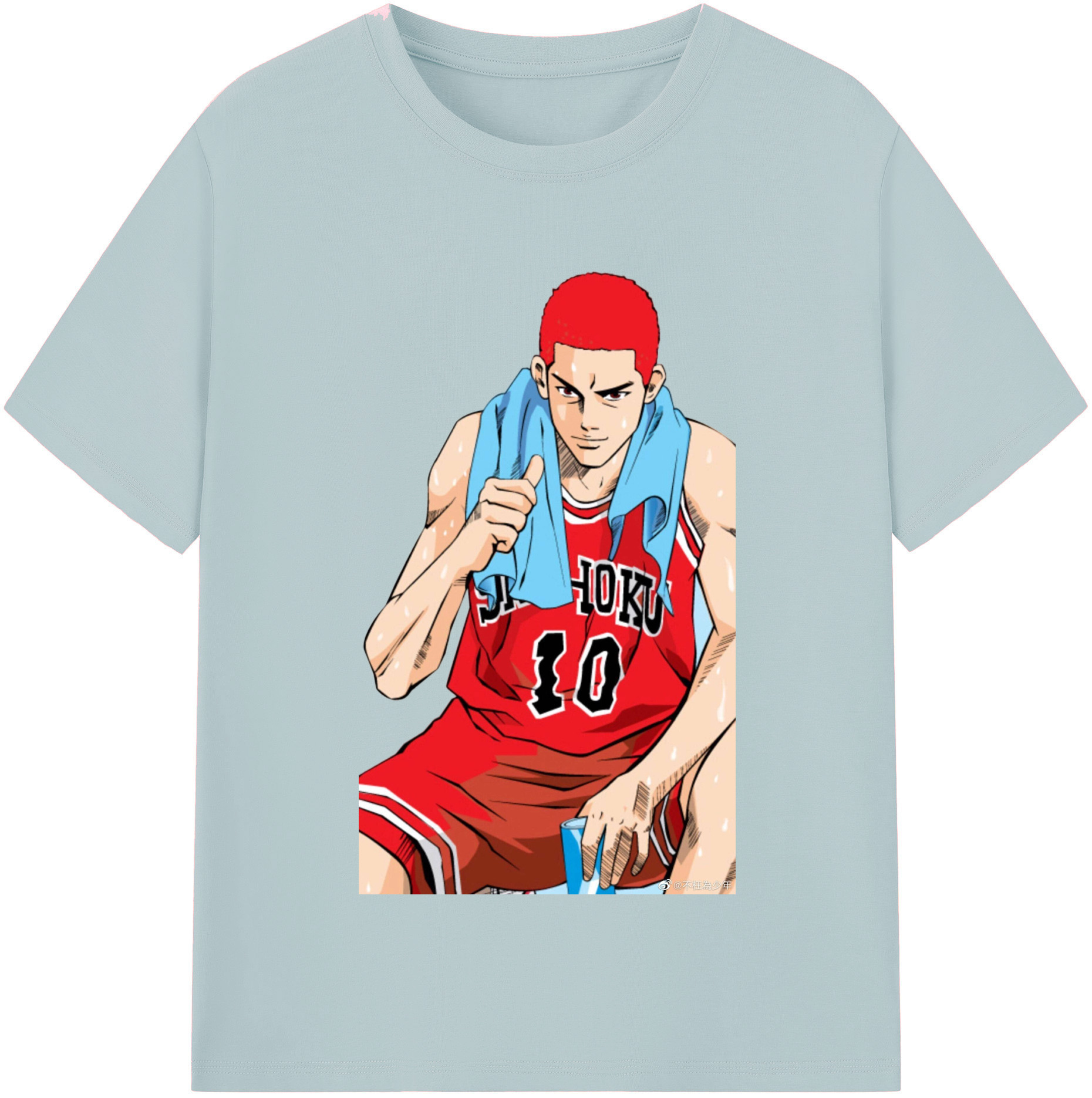 （画像用） SLAM DUNK／スラムダンク 綿100％半袖Tシャツ（フロントプリント）